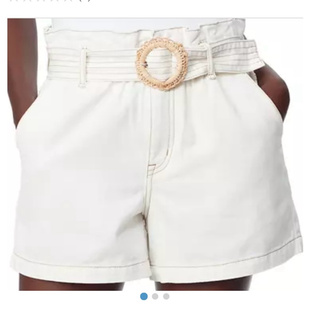 Women’s Sam Edelman White Paperbag Shorts size 24